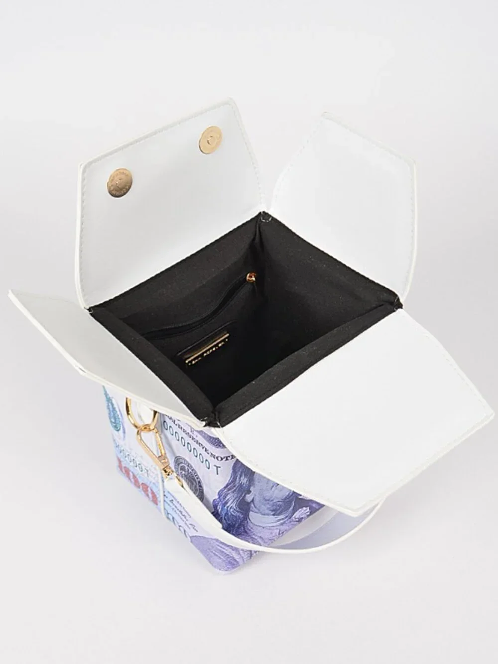 MONEY Take Out $100 Takeout Clutch Purse Takeout Crossbody Bag - Picture 4 of 6